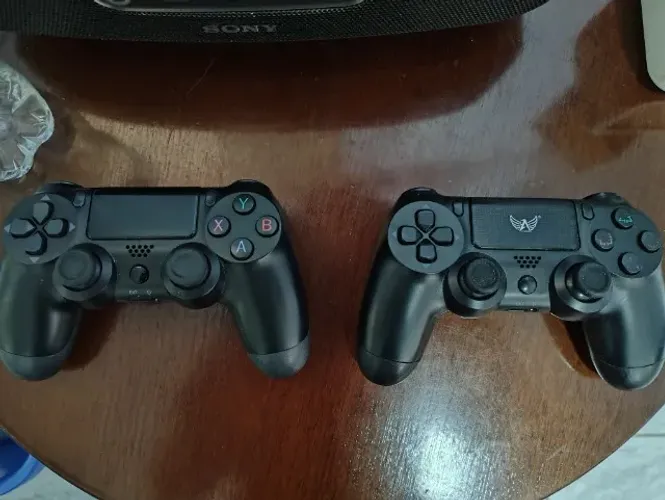 Controles PS4 e Xbox no estado