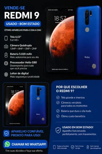 Celular Redmi 9