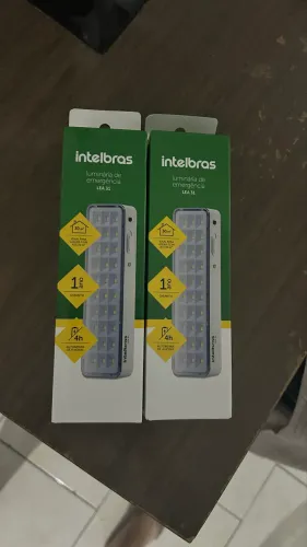 Luz de emergência LED intelbras 127v