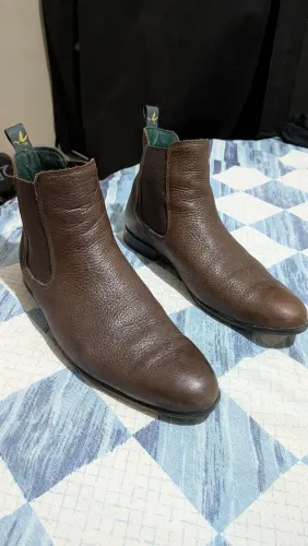 Bota média Brooksfield couro legítimo
