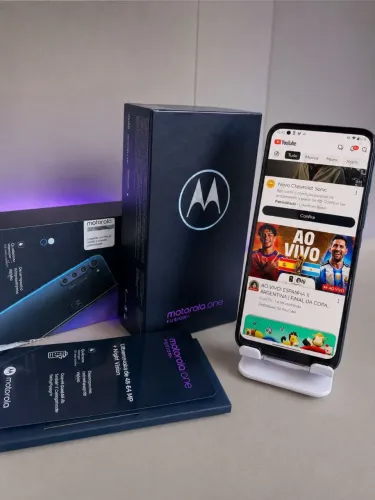 Celular Motorola one fusion plus 256 GB