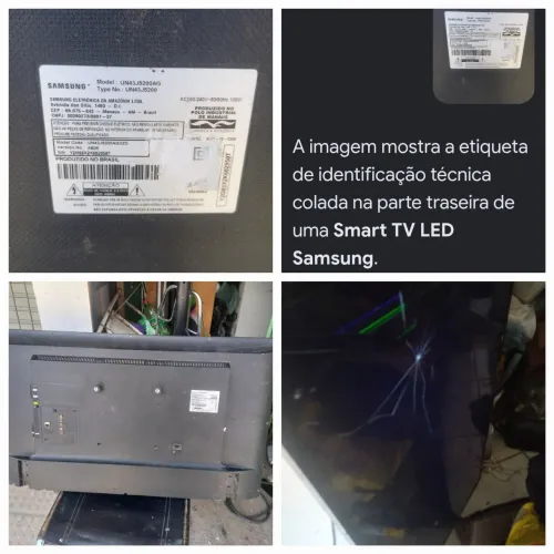 Tv Samsung 43P. Smart retirada de peças