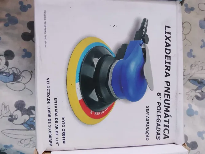 Lixadeira pneumática