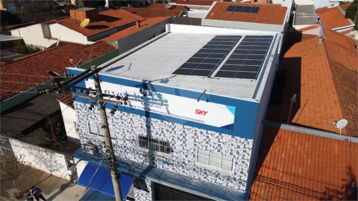 Salão Comercial para locação em Indaiatuba/SP no Bairro Vila Georgina -Fotovoltaica instal