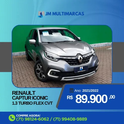 Renault Captur Iconic 1.3 TB 16V Flex 5P AUT 2022
