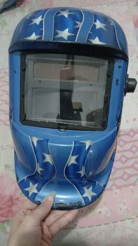 .Vendo máscara de solda automatica