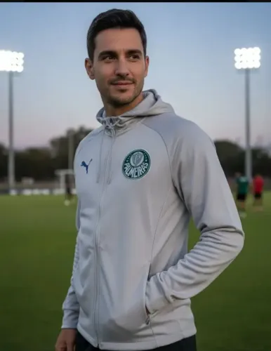 Jaqueta Palmeiras Viagem Oficial Puma 2022