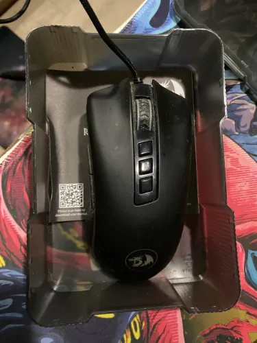 Mouse Gamer Redragon Cobra, Chroma RGB, 12400DPI, 7 Botões, Preto - M711 V2