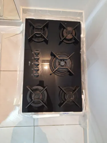 COOKTOP 5 BOCAS FISHER INFINITY. Manual e Nf.