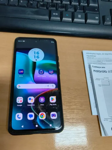 Moto Edge 30 Rosa 256gb - com Nota fiscal - Ler anúncio