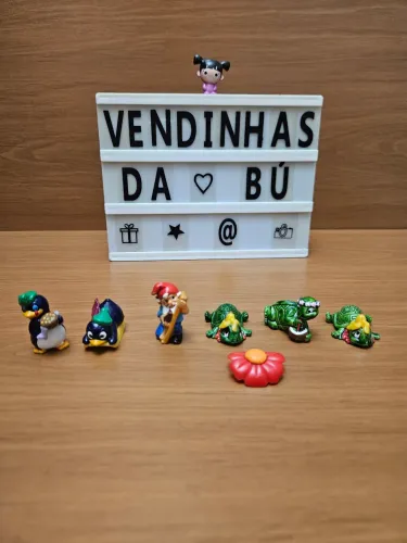 Kinder ovo miniaturas colecionáveis