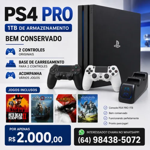 PS4 PRO 1T