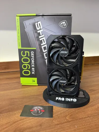 Placa De Video Msi Geforce RTX 5060 Shadow 2x Oc 8GB Gddr7