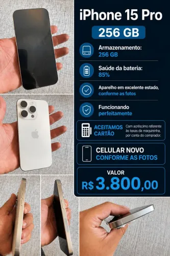 iPhone 15 PRO - 256 GB