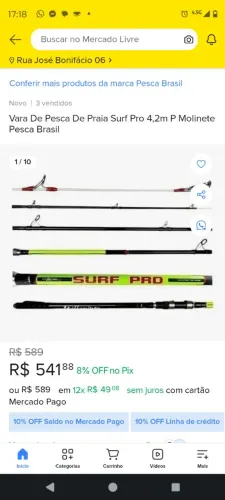 Troco vara de pesca por celular redmi ou ps4