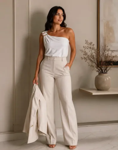 Blusa Tomara que Caia Branca