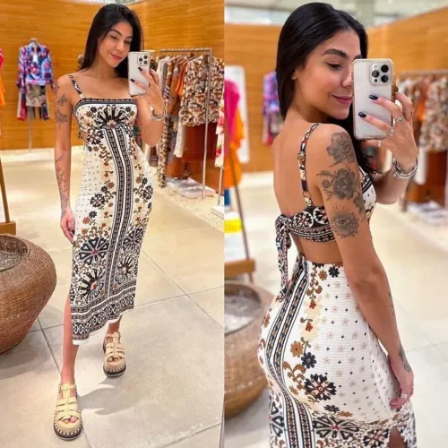 VESTIDO FARM DORALICE