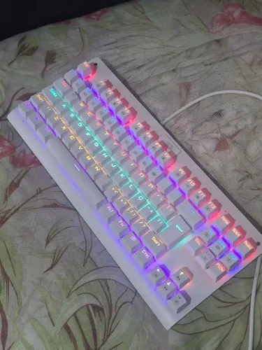 Teclado Mecânico Dark avenger Branco