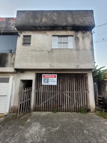 Casa para Venda em Ferraz de Vasconcelos, Jardim Melilo, 1 dormitório, 1 banheiro, 2 vagas