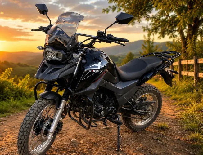 Moto SHI 175s MOTO BOA E CONFORTÁVEL!