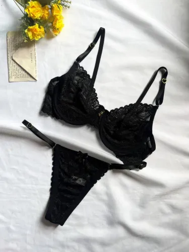 Lingerie Renda Conjunto