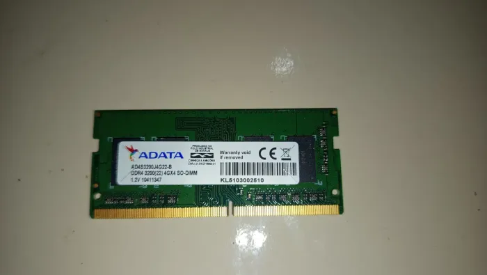 memória ram 4gb ddr4 3200mhz notebook adata