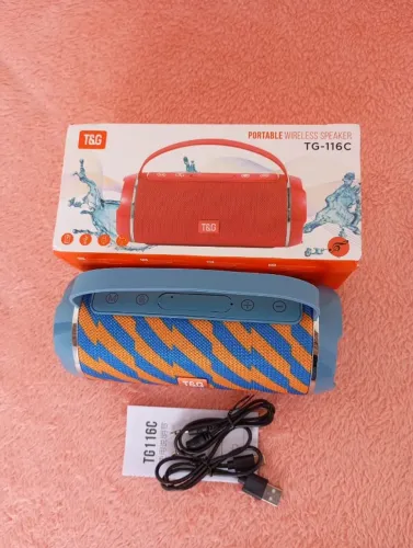 Caixa De Som Bluetooth Tws T&g 116c