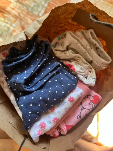 Lote de roupas de bebê 