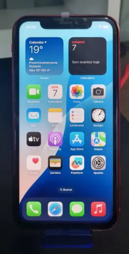 iPhone XR 128 GB RED (Usado excelente com tela e bateria novas)