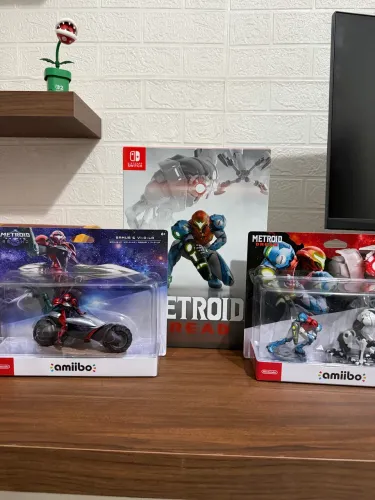 Metroid dread edição de colecionador + amibos 