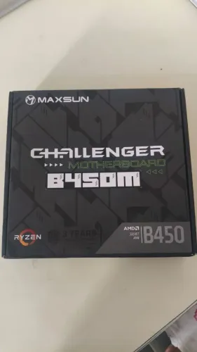 Placa-Mãe MAXSUN Challenger B450M AM4 / DDR4