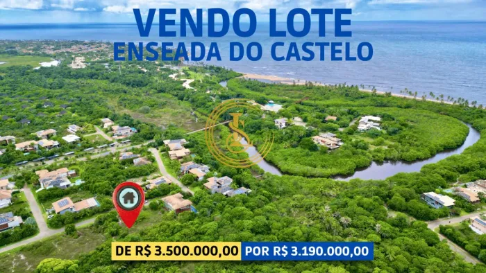 Terreno para Venda em Mata de São João, Praia do Forte