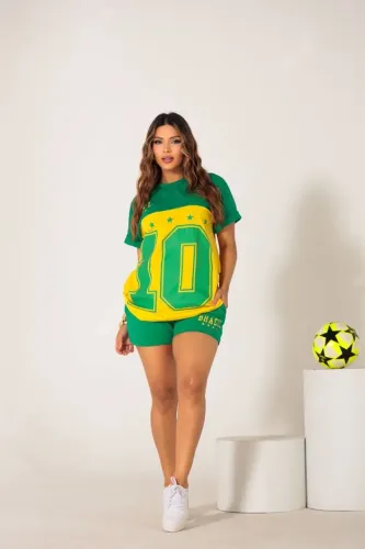 Conjunto Brasil TAM único