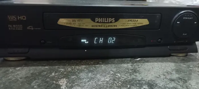 Vídeo Cassete Philips 4 Cabeças 