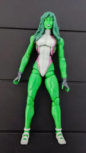 Mulher hulk Shehulk Marvel Legends Boneco Figura Original Hasbro Usado