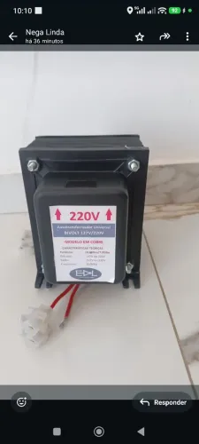 Transformador 10.000 vai  cobre .atente 7000w de