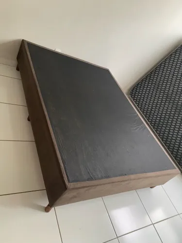 Base cama box casal