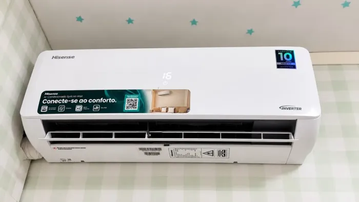 Ar-condicionado 12.000 BTUs ainda na garantia 