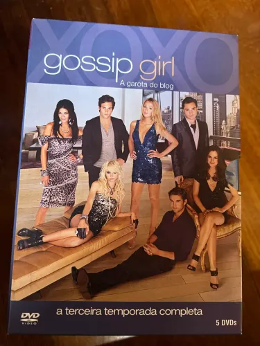 Gossip Girl - 3ª Temporada completa em DVD