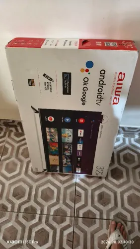Vende nova lacrada nota Smart TV Aiwa 32" HD Android TV Borda Ultrafina HDR10 Dolby Audio