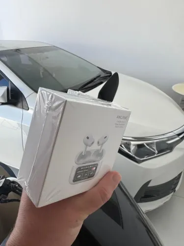 A9 Pro Smart Touch Screen Bluetooth Fone Ouvido Anc - Fone De Ouvido