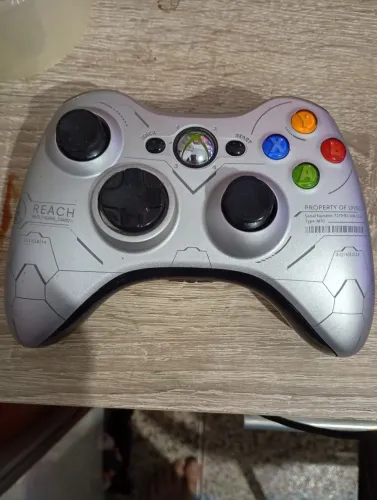 Controle Xbox série Helô colecionavel