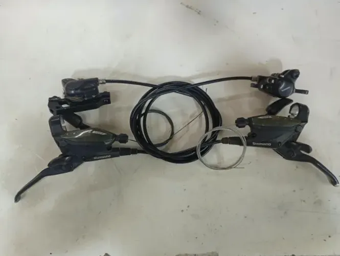Kit freio hidráulico e alavanca Shimano 24v