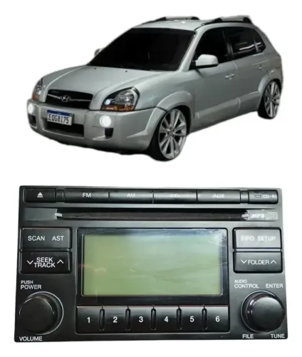 RÁDIO CD ORIGINAL TUCSON 2.0