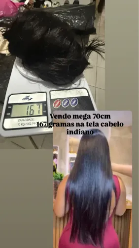 Mega Hair 167gramas 70 cm 