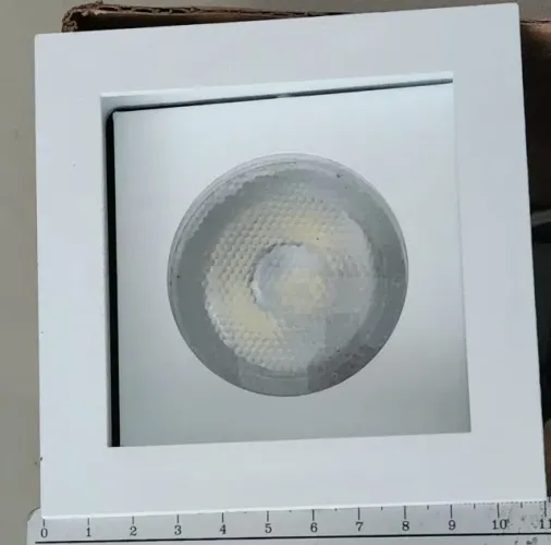 Spot branco + lâmpada LED Par20+ soquete