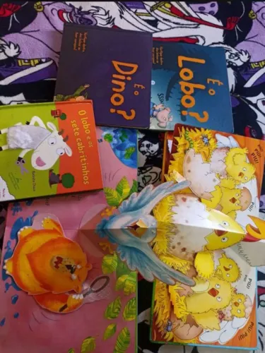 Kit 5 livros popup grandes 
