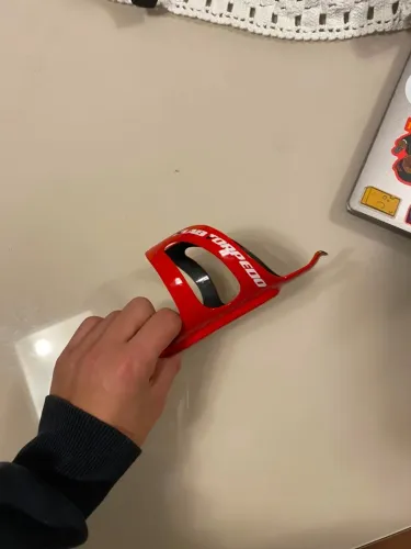 XLAB Torpedo Bottle Cage red 