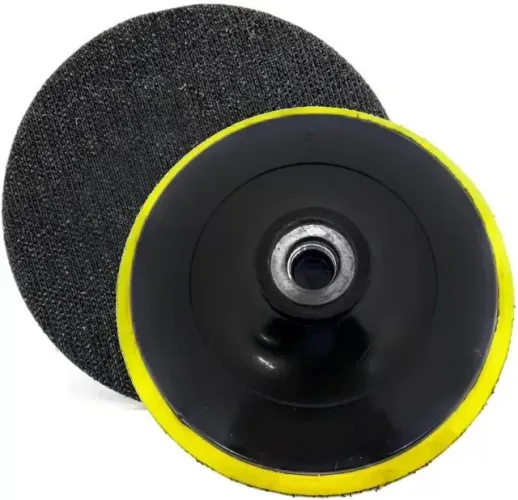 suporte disco prato m14 115 politriz esmerilhadeira lixadeira bom-5123