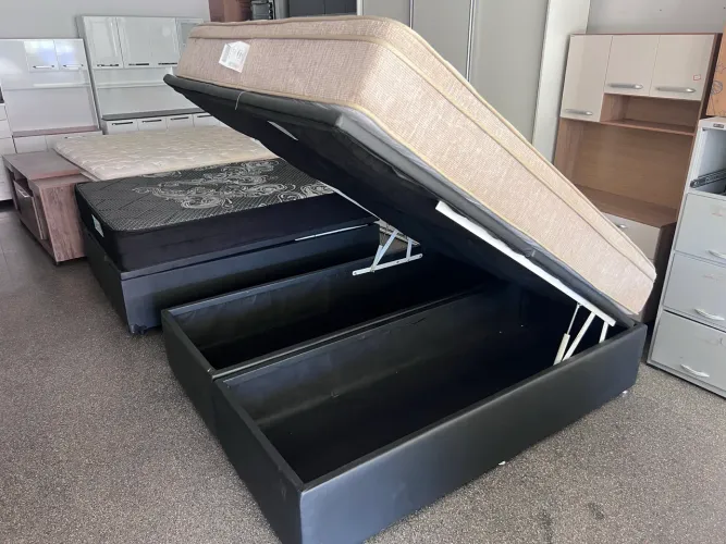 Cama Box Queen Baú